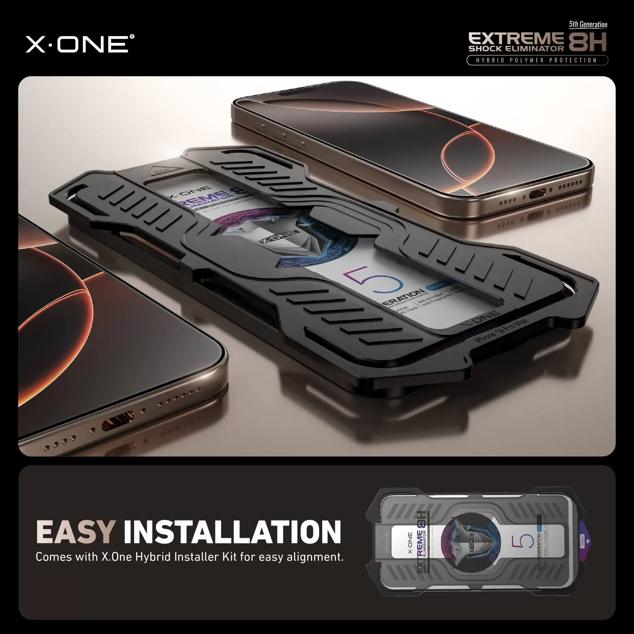 Extreme Shock Eliminator 8H com kit de instala&ccedil;&atilde;o - Matte Gaming