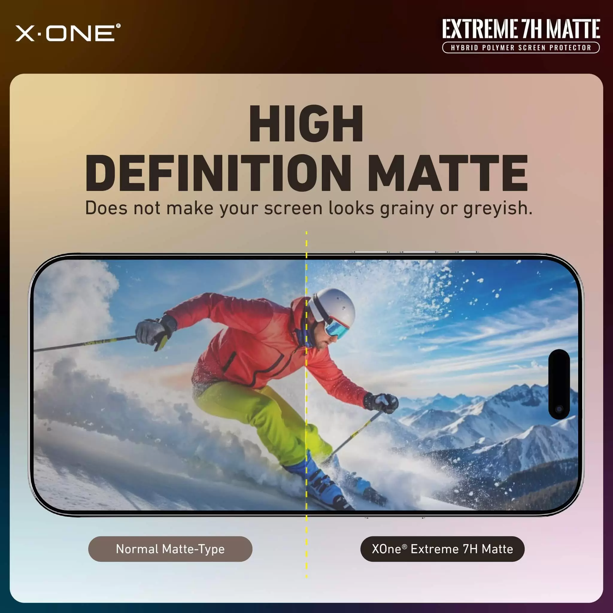 Eliminador de choque extremo 7H fosco