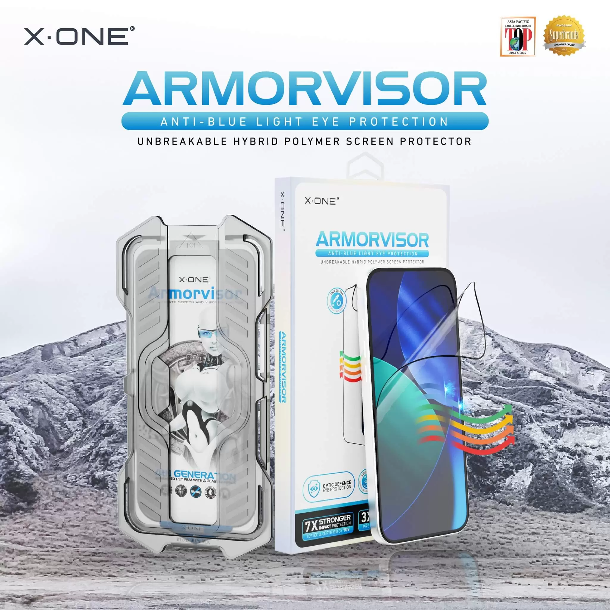 Armorvisor com kit de instala&ccedil;&atilde;o