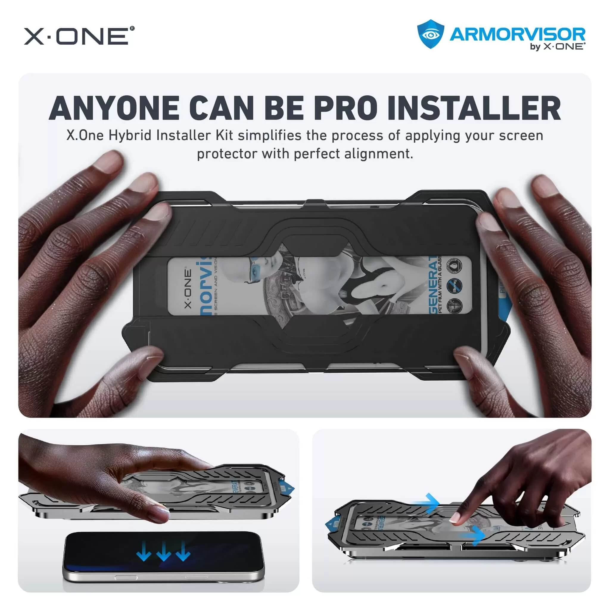Privacidade do Armorvisor com kit de instala&ccedil;&atilde;o
