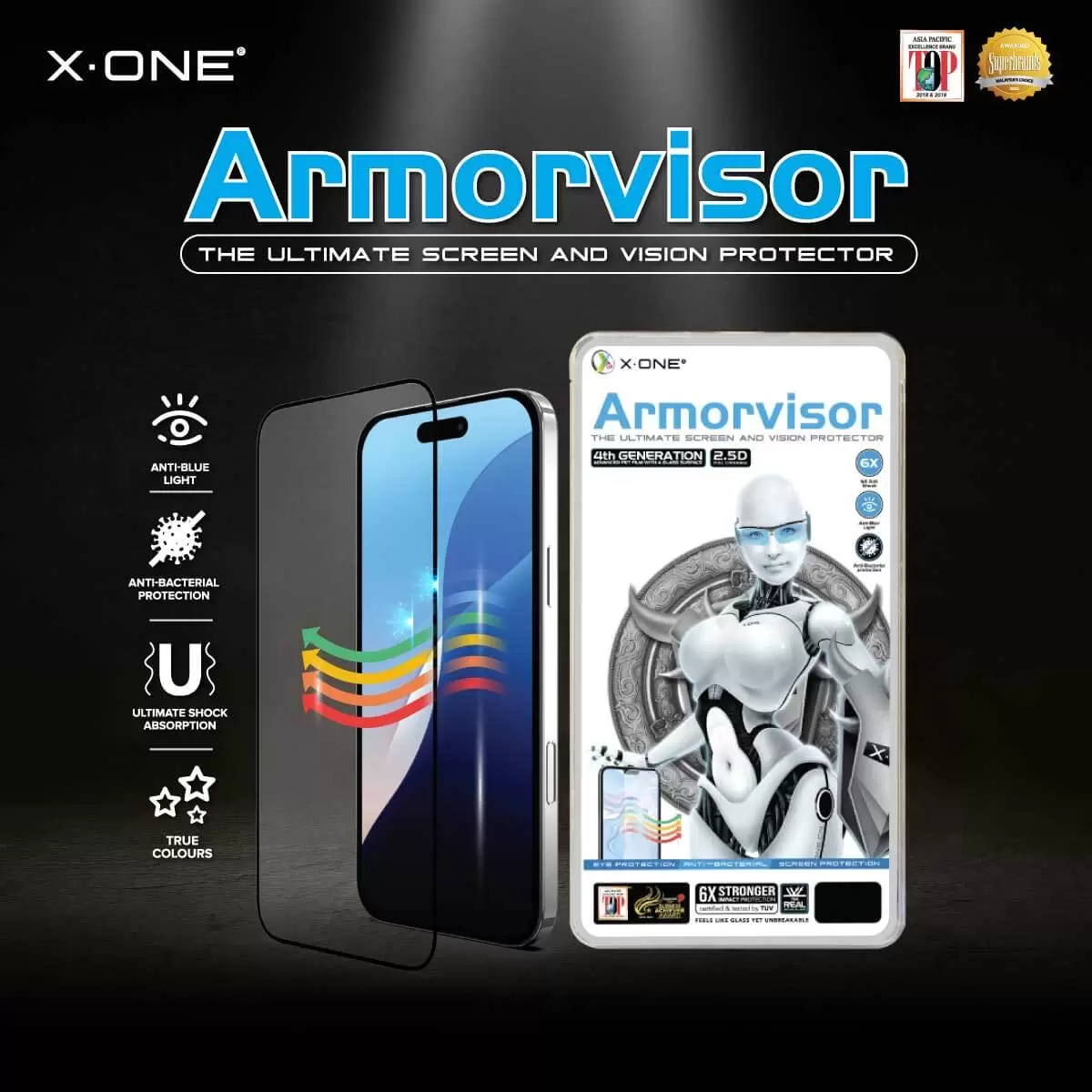 Visor blindado