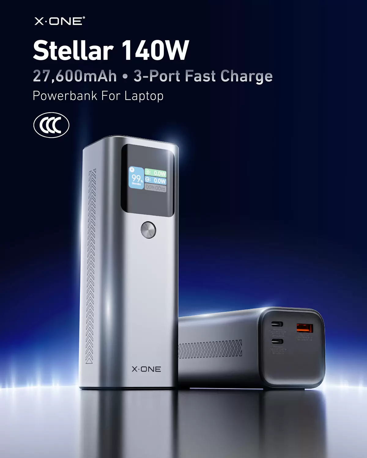 Powerbank estelar de 140W 27600mAh