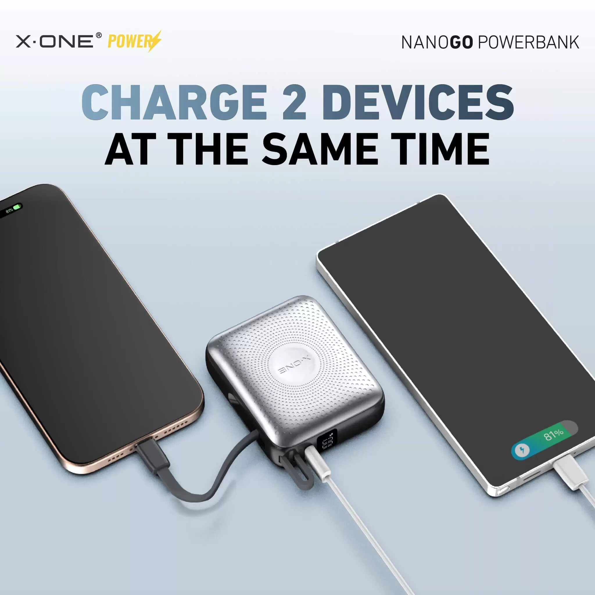 Banco de pot&ecirc;ncia NanoGo