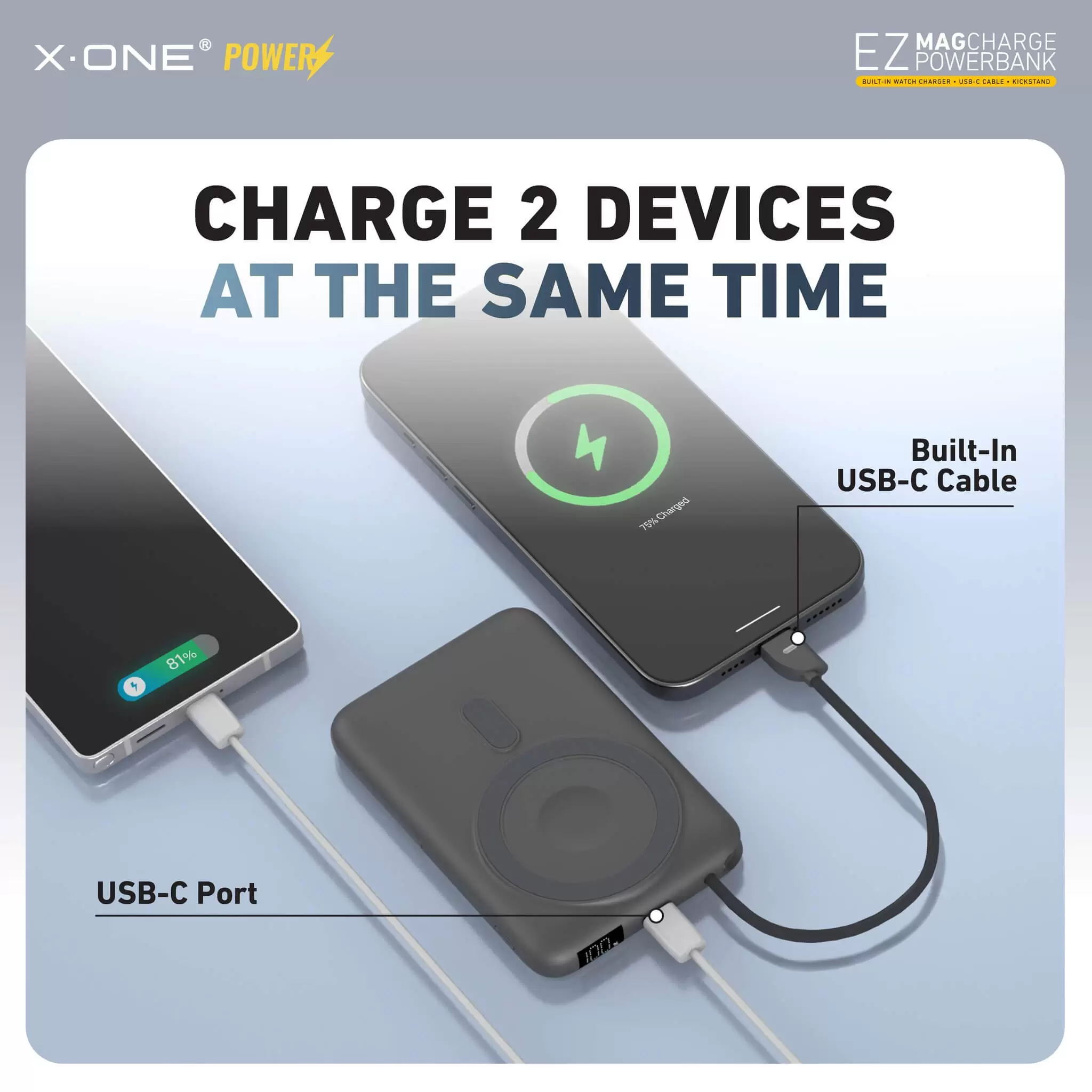 Banco de pot&ecirc;ncia EZ MagCharge