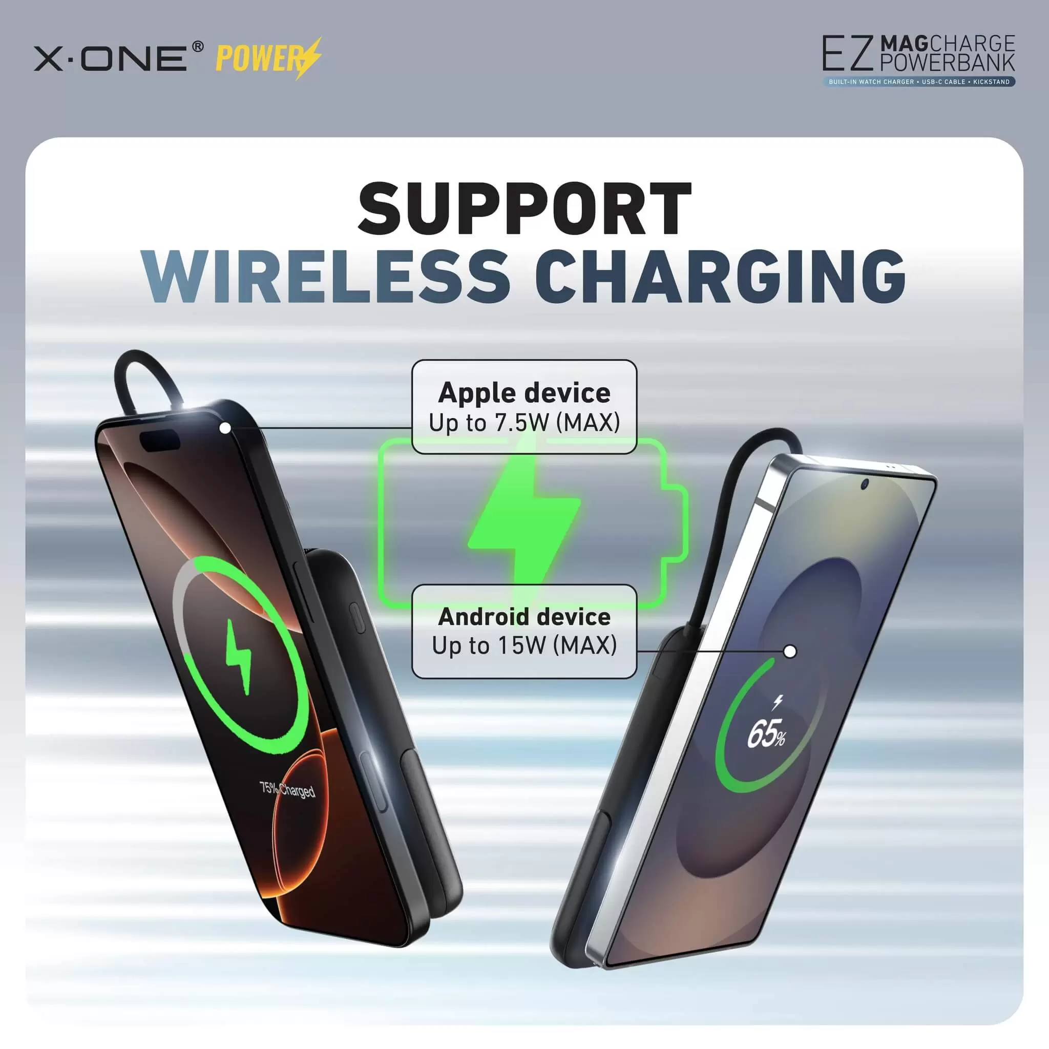 Banco de pot&ecirc;ncia EZ MagCharge